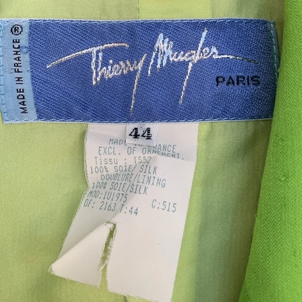 Thierry Mugler Paris Silk Pant set - Picture 6 of 8